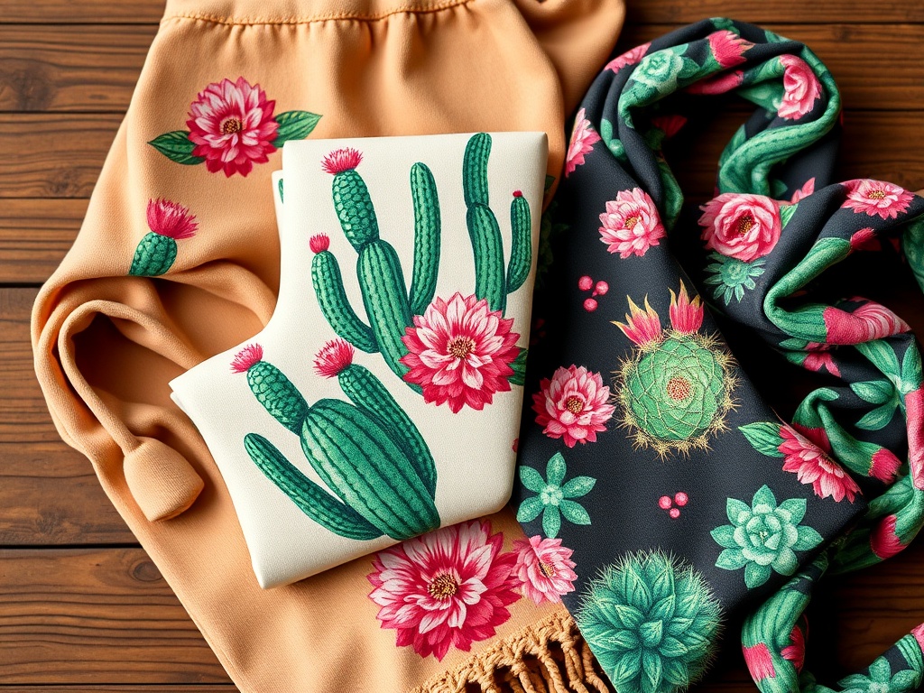 gdpron.ro | Tendințe în modele cu imprimeu de cactus și suculente